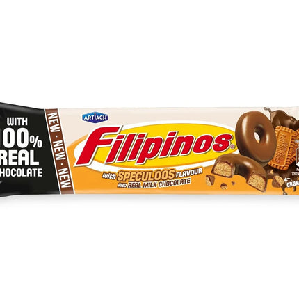 Filipinos Speculoos – Biscotti con Gusto Speziato e Cioccolato al Latte 128 g