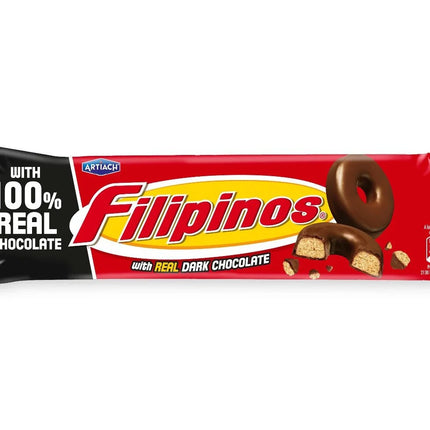 Filipinos Dark – Biscotti Ricoperti con Cioccolato Fondente 128 g
