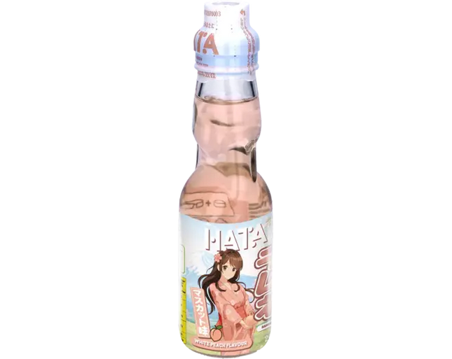 HATA Kosen Ramune Gusto Pesca Bianca 200 ml