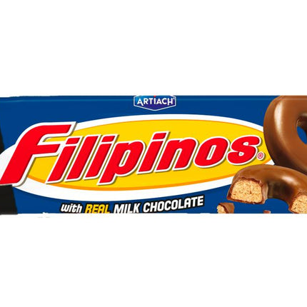 Filipinos Milk – Biscotti Ricoperti con Cioccolato al Latte 128 g