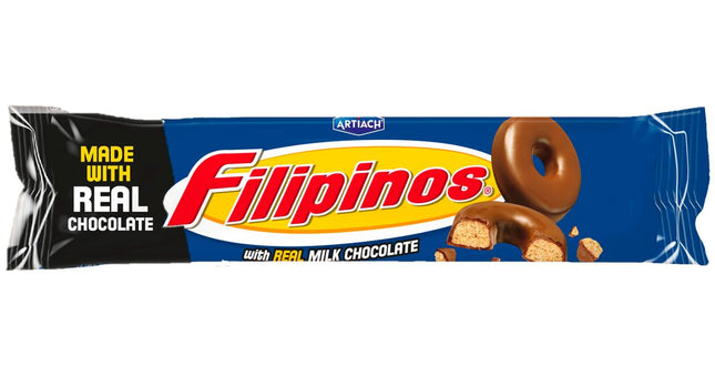 Filipinos Milk – Biscotti Ricoperti con Cioccolato al Latte 128 g
