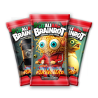 Skifidol - Italian Brainrot Tcg - Serie Alpha Universo Psichedelico 1 Bustina - 7 Carte