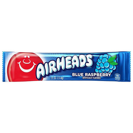 Airheads Blue Raspberry – Caramella Morbida al Lampone Blu 15,6 g