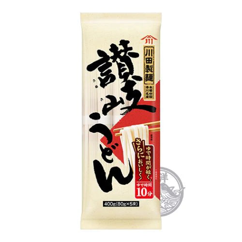 Sanuki Udon Giapponesi – 400g | Noodles Spessi Tradizionali – Cottura in 10 Minuti