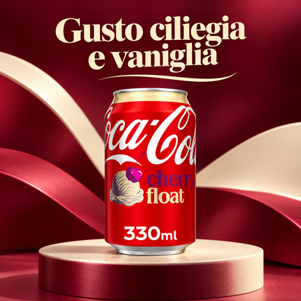 Coca-Cola Cherry Float 330ml – immagine 2