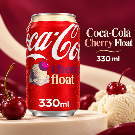 Coca-Cola Cherry Float 330ml – immagine 4
