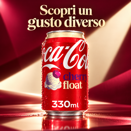 Coca-Cola Cherry Float 330ml – immagine 5