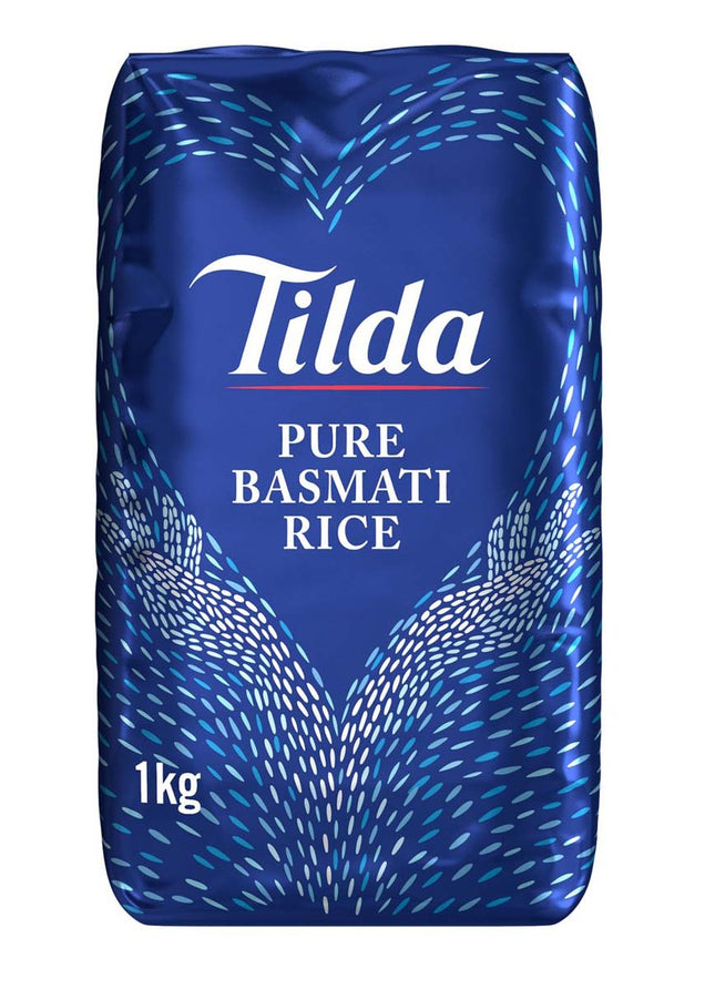 Tilda Pure Original Basmatireis 1kg – Premium Langkorn Basmatireis