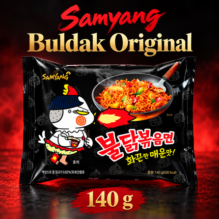 Samyang Buldak Original – Ramen Istantaneo Coreano Extra Piccante (140g) – immagine 4