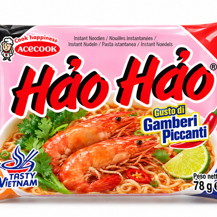 Acecook Instant-Nudeln Garnelen, Chili und Limette – 78 g