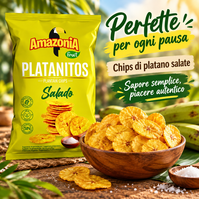 Amazonia Platanitos Salados 75 g
