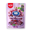 Amos 4D Fruit Gummy Grape Burst 65g