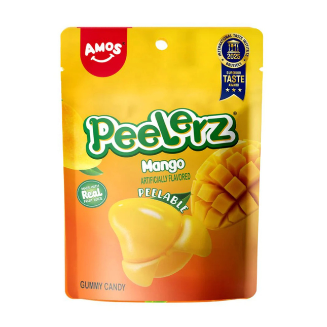 Amos Peelerz Gummy Candy Mango 65g