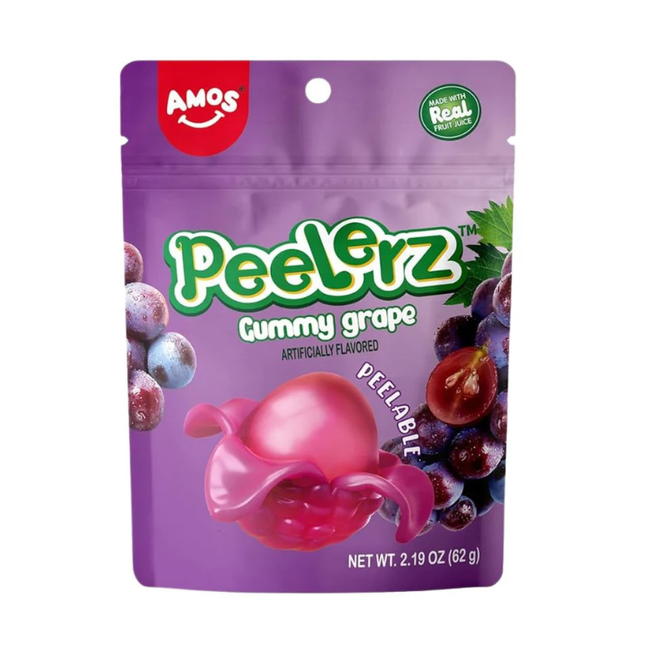Amos Peelerz Gummy Grape 65 g