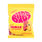 BUBS Sour Skalle Lemon Raspberry – Caramelle Gommose Acide Limone e Lampone 90 g