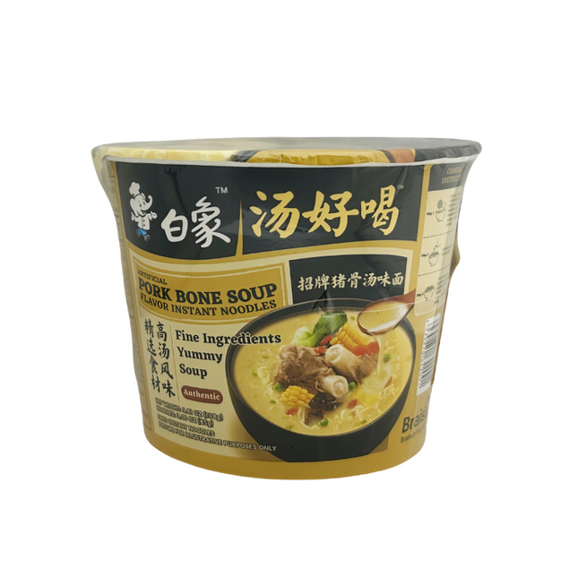 Baixiang Pork Bone Soup Instant Noodle Bowl 108 g