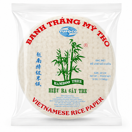 Bamboo Tree Vietnamese Rice Paper 28 cm – Carta di Riso Vietnamita 340 g