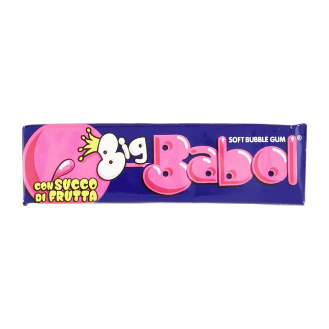 Big Babol Soft Bubble Gum alla Frutta – Chewing Gum Morbido 37g