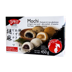 Biyori Assortierte Mochi 450g – Japanische Mochi mit Roten Bohnen, Erdnüssen und Sesam