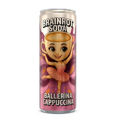 Brainrot Soda Ballerina Cappuccina 330ml