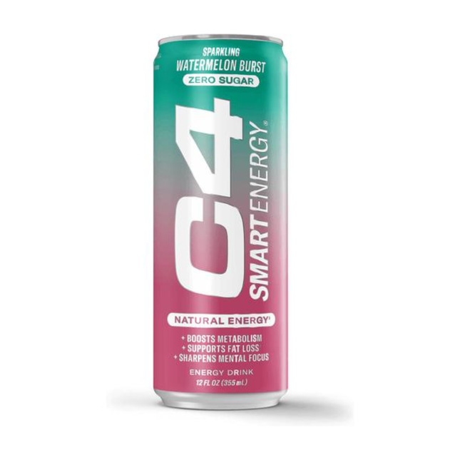C4 Smart Energy Sparkling Watermelon Burst Zero Sugar 355 ml