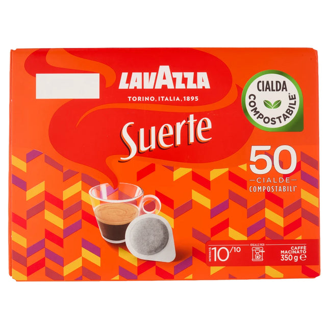 Lavazza Suerte Cialde Compostabili 50 Cialde E.S.E. 44 mm 350 g