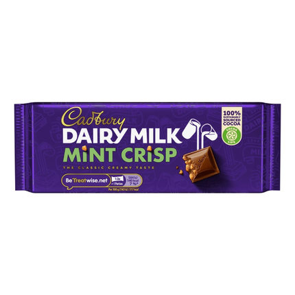 Cadbury Dairy Milk Mint Crisp 54g