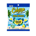 Calypso Sour Wedges Ocean Blue Lemonade – Sour Gummy Candy 90 g