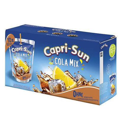 Capri-Sun Cola 200 ml – Getränk mit Cola-Geschmack ohne Koffein