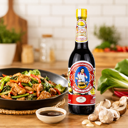 Chef’s Brand Oyster Sauce 600 ml – Salsa di Ostriche Thailandese