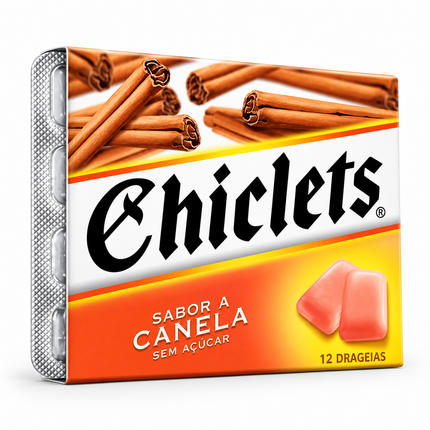 Chiclets 肉桂味 – 肉桂味口香糖 16.8克