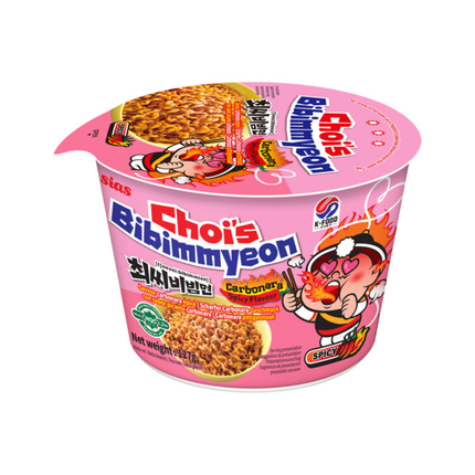 Choi’s Bibimmyun Carbonara Spicy – Noodles Coreani Piccanti alla Carbonara 127 g