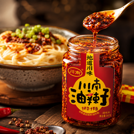 Chuannan Youlazi – Peperoncino Croccante in Olio 280 g