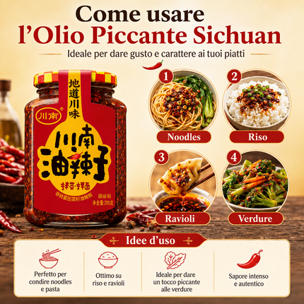 Chuannan Youlazi – Peperoncino Croccante in Olio 280 g