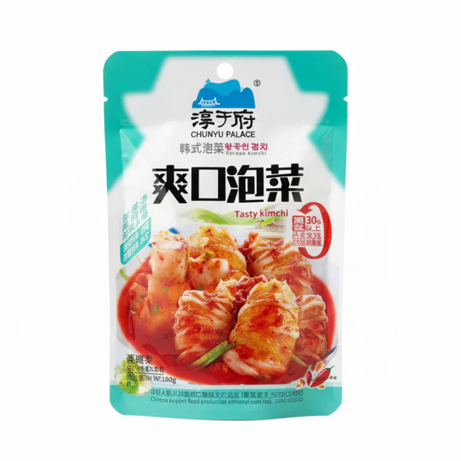 Chunyi Palace Fresh Kimchi 100g – Fresh Spicy Korean Kimchi with Fermented Cabbage