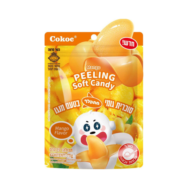 Cokoc Mango Peeling Soft Candy – Caramelle Morbide al Mango (75g)
