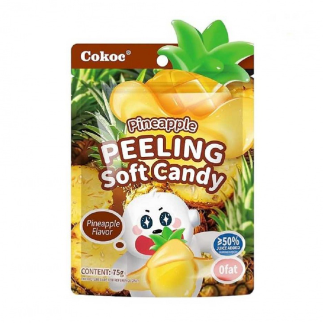 Cokoc Pineapple Peeling Soft Candy 75g