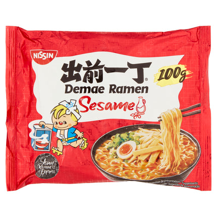Demae Ramen Sesame – 100g | Noodles Istantanei al Sesamo