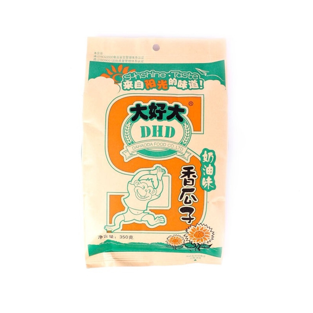 DHD Snack di Semi di Girasole Tostati Butter Flavor 350g