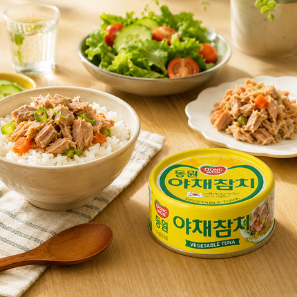 Dongwon Yachae Chamchi – Koreanischer Thunfisch mit Gemüse 135 g