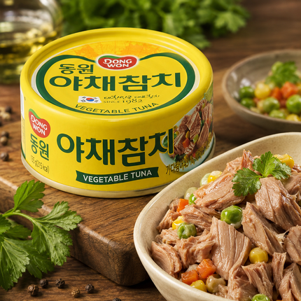 Dongwon Yachae Chamchi – Koreanischer Thunfisch mit Gemüse 135 g