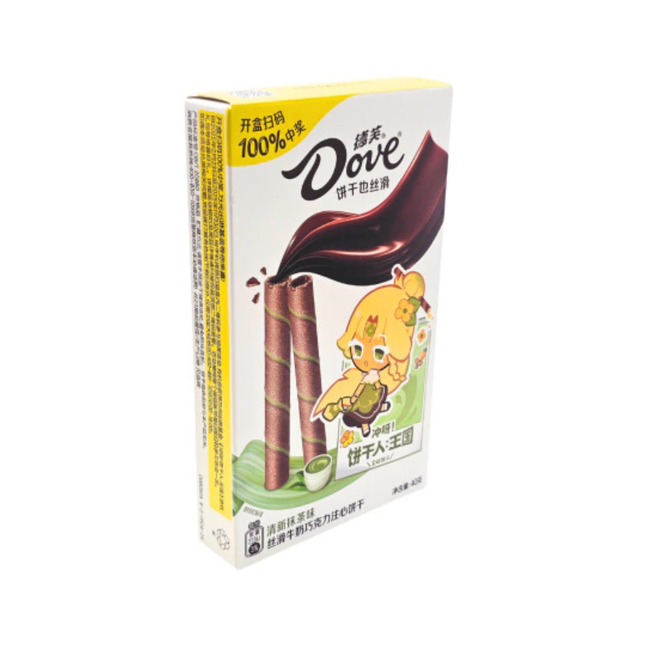 Dove Wafer Rolls al Cioccolato e Matcha  40g