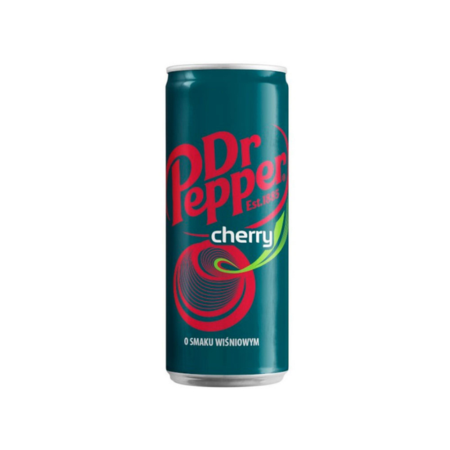 Dr Pepper Cherry – Bevanda Gassata al Gusto Ciliegia (330 ml)