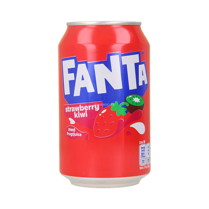 Fanta Strawberry Kiwi – Bevanda Gassata Fragola e Kiwi (330 ml)