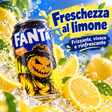 Fanta Lemon Halloween Edition 330 ml