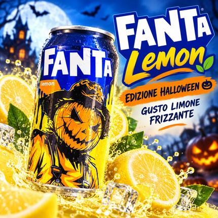 Fanta Lemon Halloween Edition 330 ml