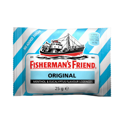 Fisherman's Friend Original Senza Zucchero 25 g – Pastiglie Mentolo ed Eucalipto