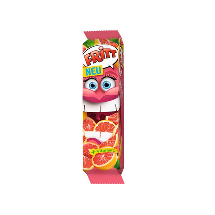 Fritt Chewy Candy Grapefruit 70 g – Caramelle Morbide al Pompelmo con Vitamina C