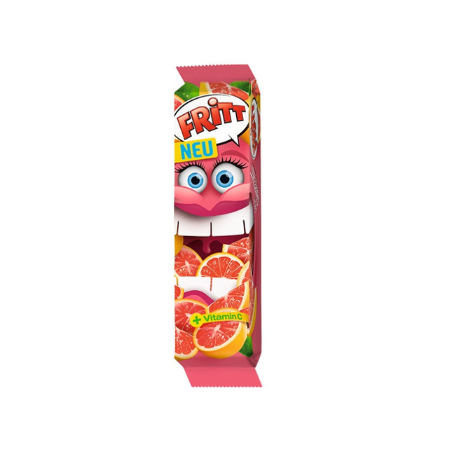 Fritt Chewy Candy Grapefruit 70 g – Caramelle Morbide al Pompelmo con Vitamina C