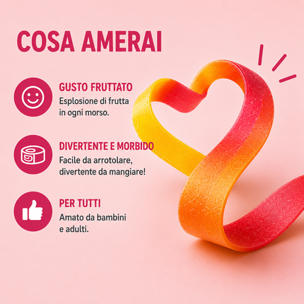 Fruit by the Foot Starburst 128g (6 Rotoli) – Caramelle Gommose alla Frutta